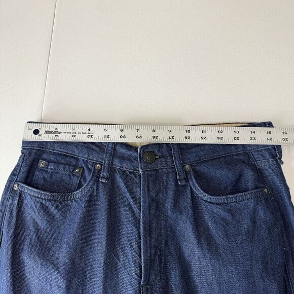 Rag & Bone Womens Jeans 27 Blue Logan Mid-Rise Wide Button Fly Denim Trouser - Picture 4 of 14